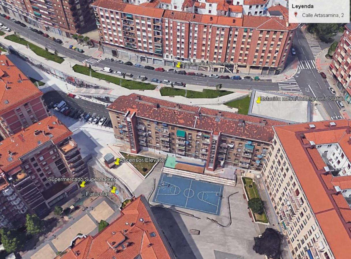 Calida Vivienda Turistica Centrica Junto Al Funicular Y Metro Διαμέρισμα Μπιλμπάο Εξωτερικό φωτογραφία